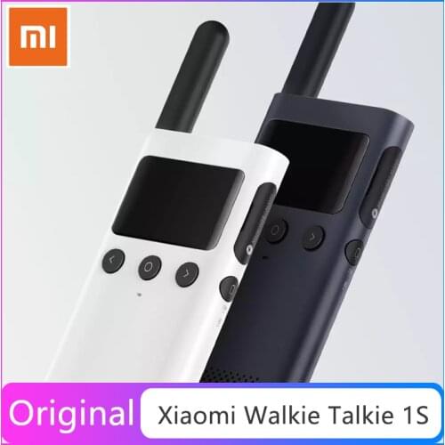 2020 Xiaomi Mijia Smart Walkie Talkie 1S With FM Radio Speaker Smart Phone APP Control Location Share Fast Team Talk Outdoor