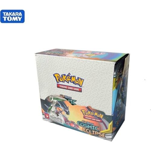 324pcs Pokemon cards TCG : Sun & Moon : Cosmic Eclipse Booster Box Collectible Play toys for children