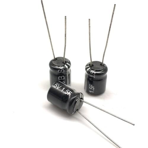 5pcs Original B Series 2.5V 1.5F Super Energy Storage Toy Power Supply 2.5V1.5F Driving recorder capacitor