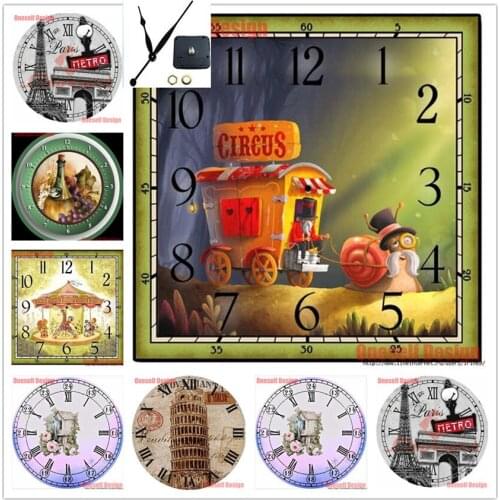 5d diamond painting 5d diamond mosaic sale clock house 5d diamond embroidery full set clock Christmas gift for home wall sticker