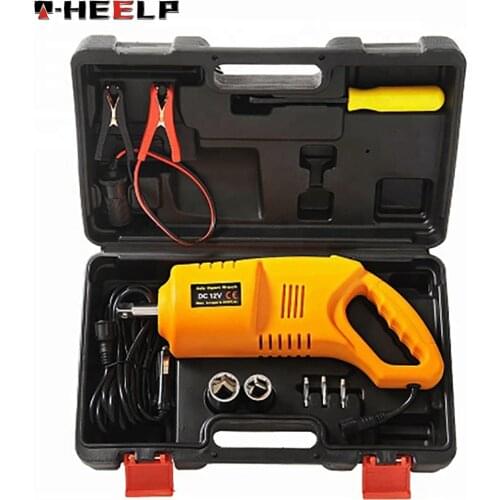 E-HEELP 480N.M Torque Electric Car Wrench Impact Repair Kits Socket Professional Car Changing Tire Wrench Tools with LED Light