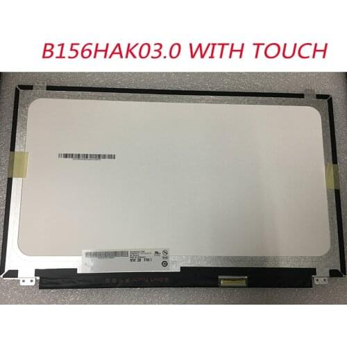 B156HAK03.0 B156HAK03 With TOUCH Screen Digitizer LED LCD Display Laptop Screen