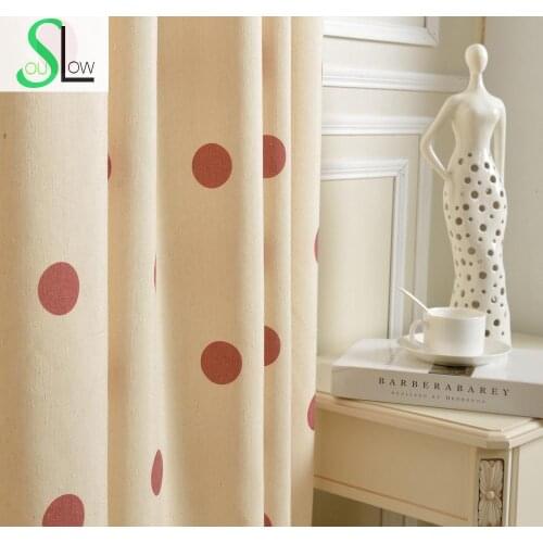 Wave Point Control Curtain Cloth Fabric Textile Fabrics Endless Curtains Cortinas For Living Room Children Rideaux Pour Le Salon