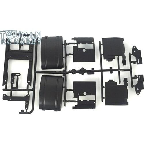 Rear Mudguard Fifth Wheel for Hercul 1/14 RC Bz 1851 Tractor Truck Model