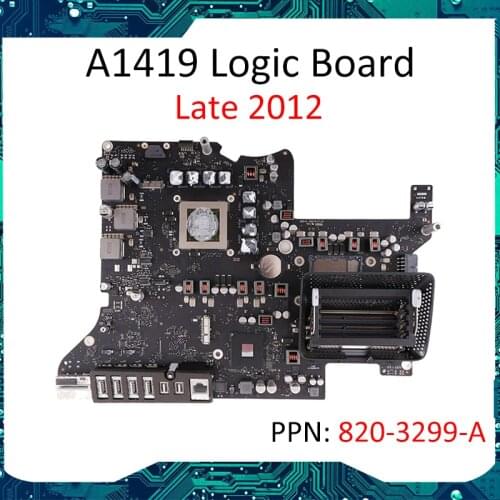 820-3299-A Motherboard For A1419 Logic Board Apple iMac Retina 27-inch Late 2012 Year EMC 2546