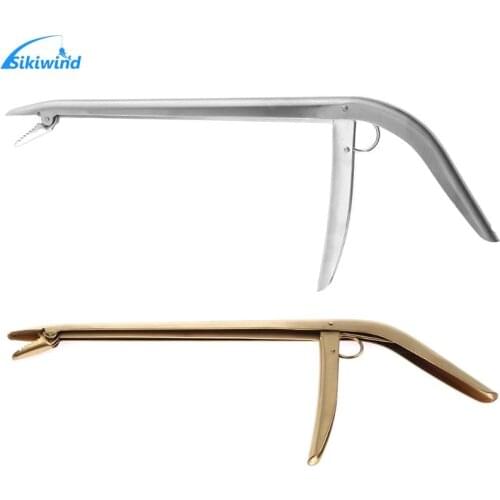 28.5cm Stainless Steel Fishing Hook Remover Unhooking Device Fish Clamp Clip Catch Remover Plier Fishing Tool Decoupling Device