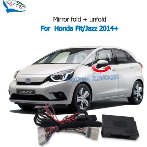 Car Side Auto Rear Mirror Folding System Module For Honda Fit /Jazz 2014+ Rear View Mirror Fold Unfold