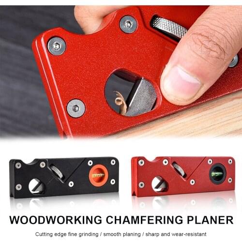 Woodworking Planer Aluminum Alloy Mini Hand Tool Chamfering Trimming Planer Gypsum Board Edge Planing Quick Edge Trimming