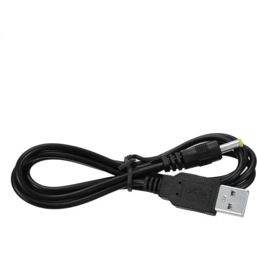USB A to DC 5V 4.0mm/1.7mm Power Adapter Cable Lead 80cm Charger replacement fit for Sony PSP
