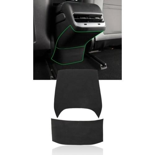 Interior Modified Armrest Box Rear Durable Pad Dirty And Scratch Resistant Pad Prevention For Model 3