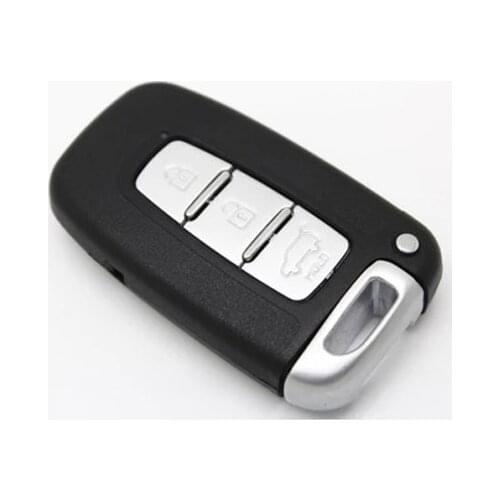PREISEI 3 Button Car Smart Remote Key Shells Replacements Fobs For Hyundai IX35