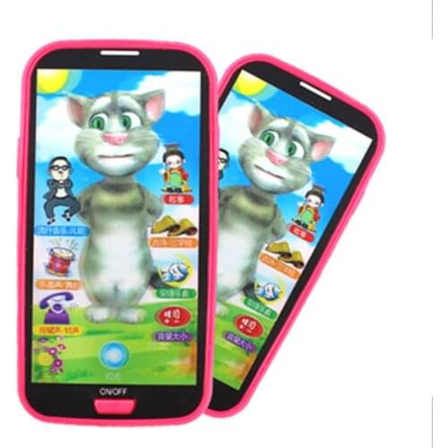 1PC Electronic Toy Phone Musical Mini Cute Children Phone Toy Early Education Cartoon Mobile Phone Telephone Cellphone Baby Toys