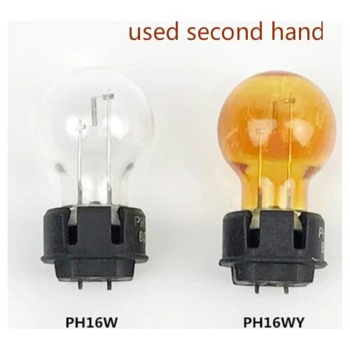 1pc used second hand For Mercedes Benz S350 E230 car brake light bulb tail light PH16W PH16WY bulb signal light CLS 500 2005