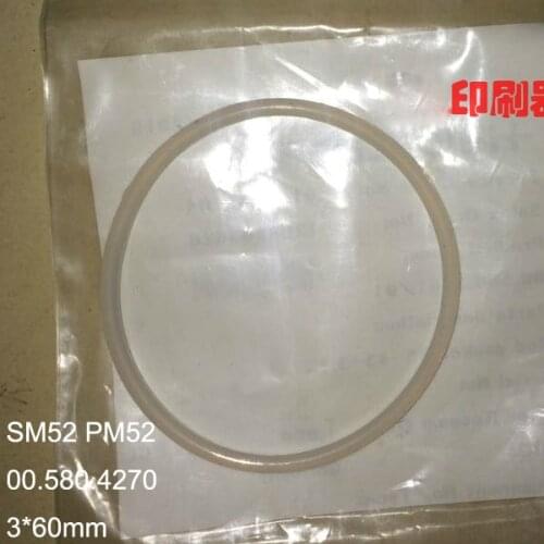 12 pieces free shipping PM52 SM52 paper delivery rubber ring 00.580.4270 Size 3*60mm