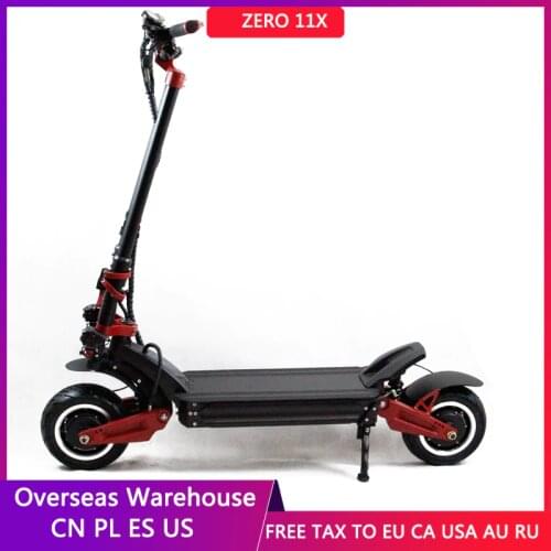 2021 Newest ZERO 11X Inch Dual Motor Electric Scooter 84V 1600W*2 Motor Off-road E-scooter 110km/h Double Drive Zero11X Off Road