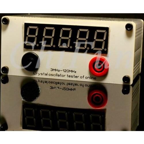 Freeshipping High-precision online crystal tester active passive crystal tester built-in lithium battery online crystal tester