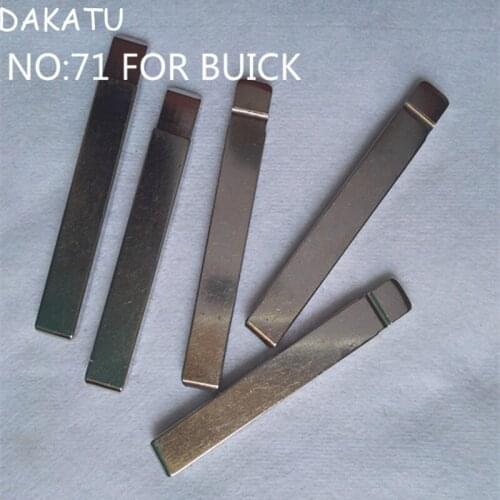 DAKATU Replacement Car Key Blade NO.71 For Buick New Regal Excelle CRUZE Flip Remote Key Blade