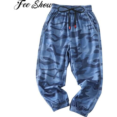 Kids Boys Summer Breathable Net Quickly Dry Pants Elastic Waistband Drawstring Pants Trousers Gym Running Workout Sport Pants
