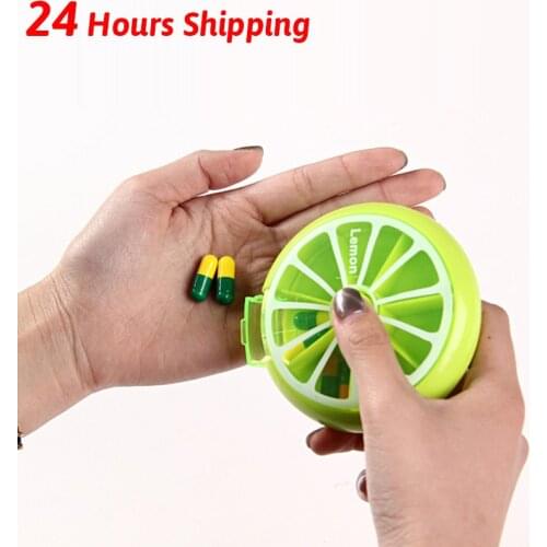 Travel Pill Box Holder Weekly Pillbox Medicine Storage Organizer Container Pill Case Smfcare Plastic Drug Tablet Multi Container