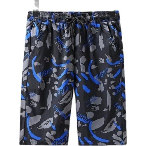 Summer men shorts letter print cool sports high street Camouflage shorts loose plus size 8XL 10XL 12XL oversize shorts 56 60 70