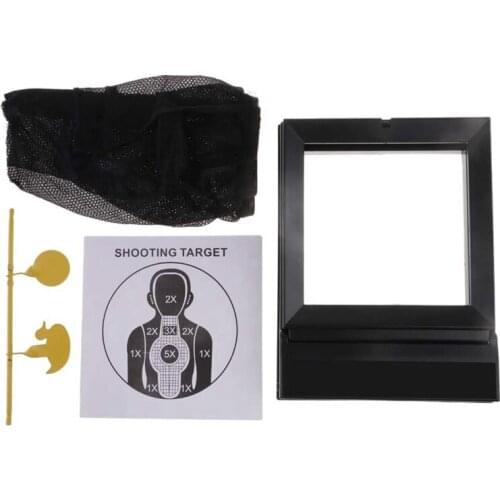 Portable Reusable BB & Pellet Recycling Device Airsoft Target Trap Net Shooting Training for Indoor/Outdoor/Hunting Practice