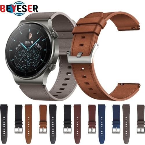 Leather Strap for Huawei Watch GT 2 Pro Wristband Watchband for Huawei gt2 Pro Band Bracelet Replaceable correa accessories