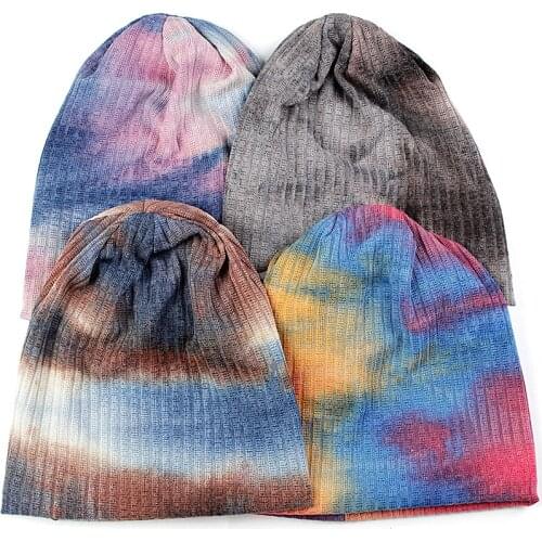 Charm Wood Adult Beanie Hat Autumn Winter Warm Hat Beanies Dyed Color Ribbed Skull Cap For Women Men