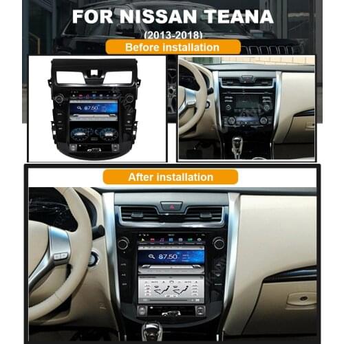 Android System vertical screen car GPS navigation For-Nissan Teana 20013-2018 multimedia player head unit tape recorder