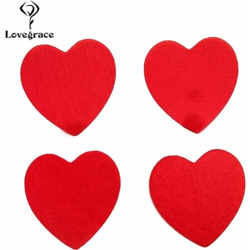 Lovegrace Wedding accessories 500/piece of heart-shaped petals wedding petal rain wedding room decoration petals