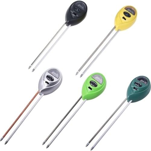 Three-in-one Soil Detector Soil Humidity/Light/PH Value Detection Meter Soil Moisture Tester for Plant Vegetables Garden Lawn