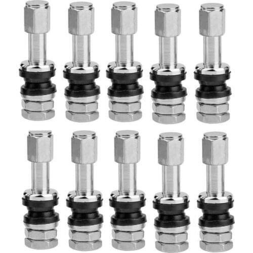 Universal Tire Valve Stems Wheel With Cap 10pcs Accessories Hight Pressure Bolt Rugged