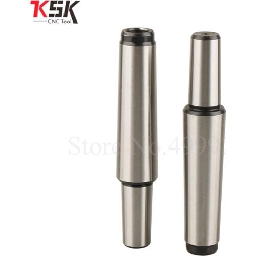 1pcs Morse tapper collet chuck MT2 MT3 B10 B12 B16 B18 arbor adapter sleeve for CNC mill lathe tool holder with thread M10 M12