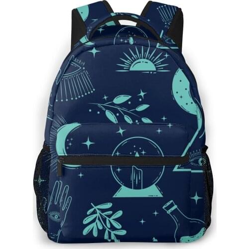 Women Backpack with Multiple Using Women Backpacks Esoteric Elements Female School Bag Girls Travel Bag
