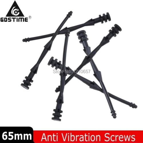 200Pieces lot Rubber Screw Long length 6cm PC Fan Anti Vibration Silicone Screws 65MM