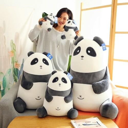 21-45cm Kawaii Panda Plush Toys Soft Animal Doll Stuffed Animals Toys For Kids Birthday New Year Gifts