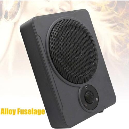 8Inch 600W Stereo Subwoofer bluetooth Car Subwoofer Auto Speaker Under Seat Sub Car Audio Speaker Music System Sound Woofer