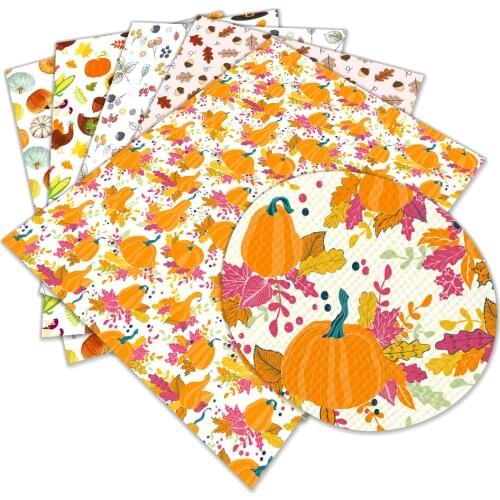 Santa Claus Faux Leather Printed Used to Make Bow Hair Accessories and Gift Decorations 30x136cm