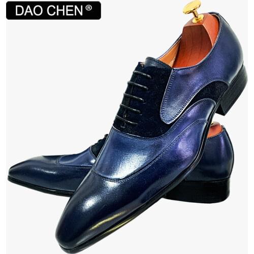 Мужские кожаные туфли DAOCHEN China At AliExpress