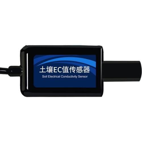 Graphite Electrode Soil Conductivity Sensor Soil EC Value Sensor Transmitter Soil Quality Analysis Multi-parameter
