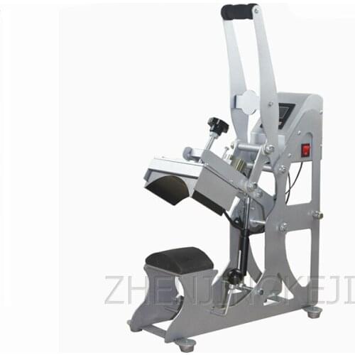 Hot Stamping Machine Magnetic Semi Automatic Cap Printing Machine Two In One Flat Baking Cap Temperature Control Multifunction