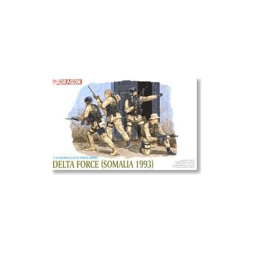 1/35 scale model Dragon 3022 Delta Special Forces "Somalia Mogadishu 1993"