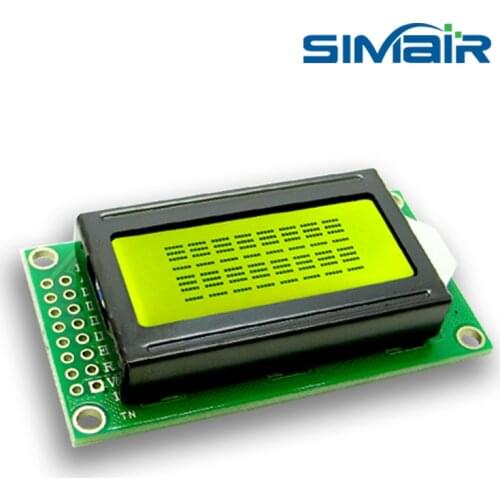 5V 3.3V HD44780D COB STN 16PIN 802 8*2 8x2 16 PIN Dot Matrix Panel Module Character 0802 LCD Display Screen