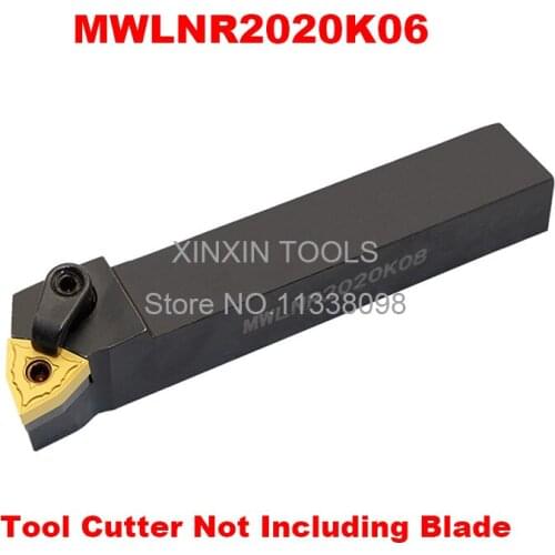 MWLNR2020K06/ MWLNL2020K06 M-Type CNC Turning Lathe Machine Tools Lathe Cutting Tools External Turning Tool Holder 20*20*125mm