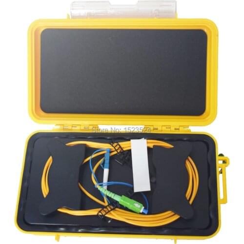 OTDR Dead Zone Eliminator,Fiber Rings ,Fiber Optic OTDR Launch Cable Box 1km SM 1310/1550nm