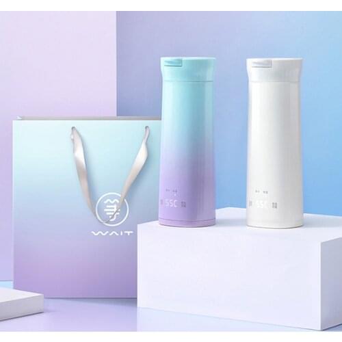 350ml Portable Electric Water Kettle Heating Boiler Smart Cup Aislante Termico Temperature Display Hervidor Electrico De Agua