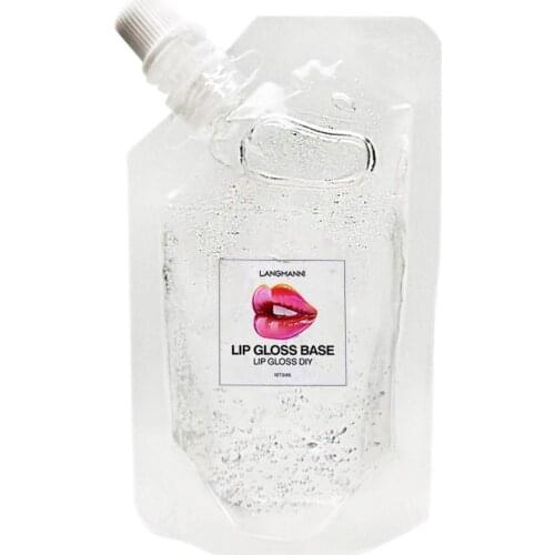 Clear Lip Gloss Base Oil Not Sticky Moisturizing Lipgloss Material Cosmetics Makeup Gel Handmade Lipstick DIY Liquid A7C1