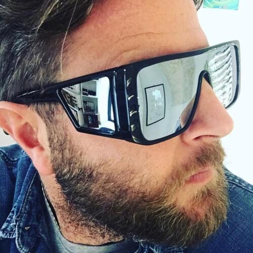 Brand Design Fashion Sunglasses Women Men Oversized Square Vintage Sun Glasses UV400 Shades Eyewear Oculos de sol