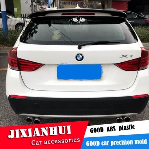 For X1 E84 Spoiler 2012-2015 BMW X1 E84 28I 20I 18I Spoiler P ABS plastic Material Car Rear Wing Color Rear Spoiler