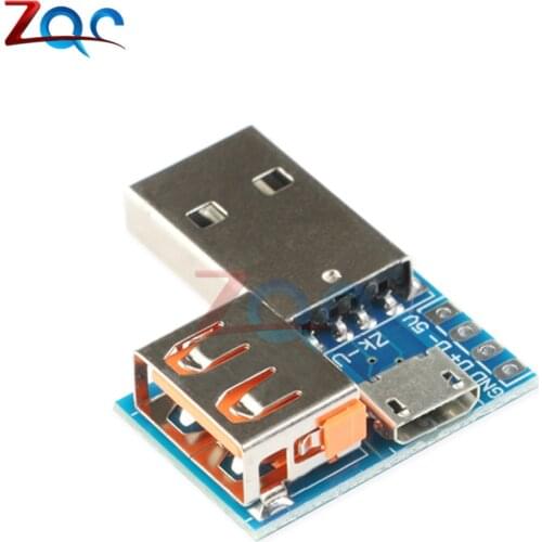 USB Converter Standard Type A USB Female to Male to Micro USB to 4P Terminal Adapter Board 2.54mm Connector