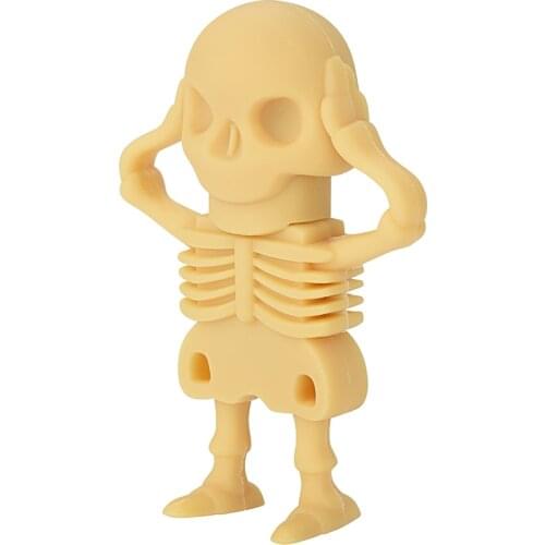 Skeleton Cartoon Pen Drive 256G Usb Flash Drive 4G 8GB 16G 32GB Flash Memory Card 2.0 Pendrive 64G 128G Flash Drive